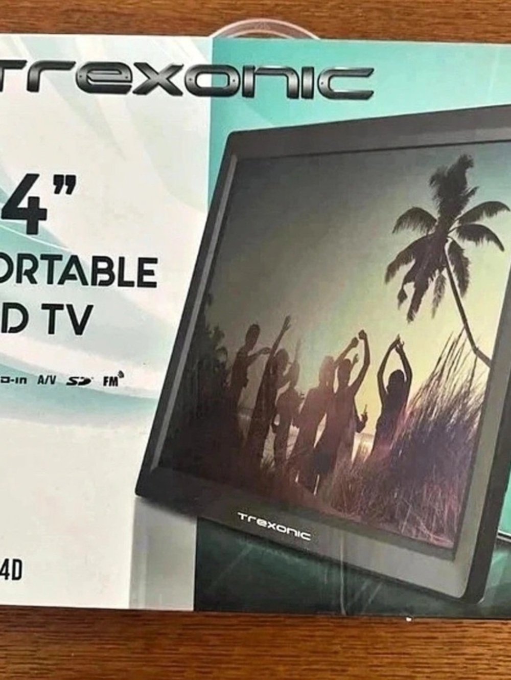 Trexonic 14" Portable LED TV